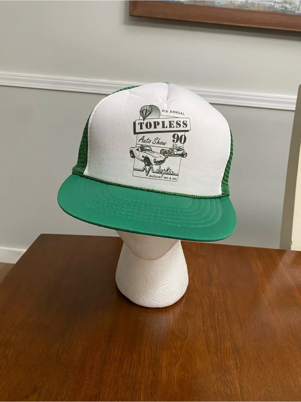 NWOT Vintage‎ Topless Hot Rod Car Show Trucker Hat